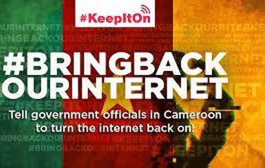 The #BringBackOurInternet campaign is a protest of the government-sanctioned Internet shut down in Cameroon.