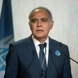 COP22 president Salaheddine Mezouar delivering a speech during the opening session of the COP22 climate talks in Marrakesh