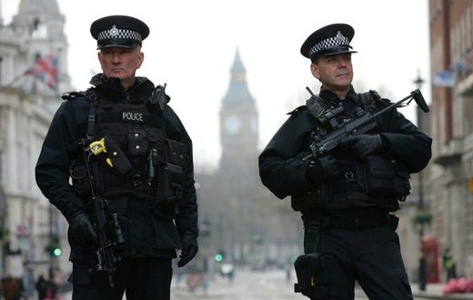 British police have tightened security near the Houses of Parliament after a terror attack in Westminster on March 22
