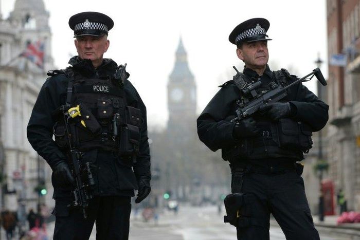 British police have tightened security near the Houses of Parliament after a terror attack in Westminster on March 22