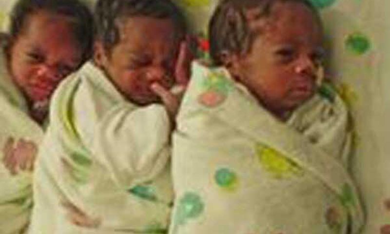 Triplets.
