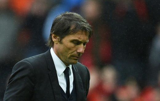 Chelsea's Italian head coach Antonio Conte suggests his side can no longer be considered outright favourites to win the English Premier League Title