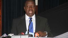Interior Cabinet Secretary Dr Fred Matiang'i