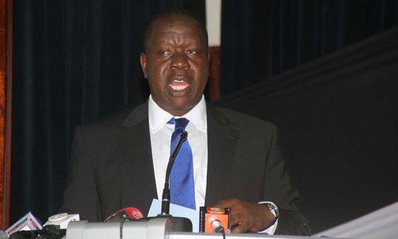 Interior Cabinet Secretary Dr Fred Matiang'i