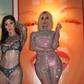 Khloé Kardashian Looks Amazing In Sheer Bodysuit