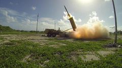 A US Department of Defense photo of a Terminal High Altitude Area Defense (THAAD) interceptor, the type of which will soon be installed in South Korea despite objections from China and Russia