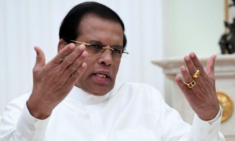 Sri Lankan President Maithripala Sirisena says he will not protect anyone guilty of murder during the civil war