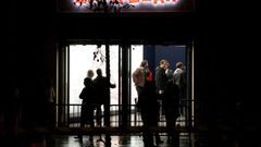 Armed men wearing explosive belts stormed in and killed 90 people at the Bataclan concert hall in Paris on November 13, 2015