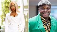 Victoria Kimani and Jalang’o (Instagram)