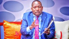 Governor Sonko during JKLive Show