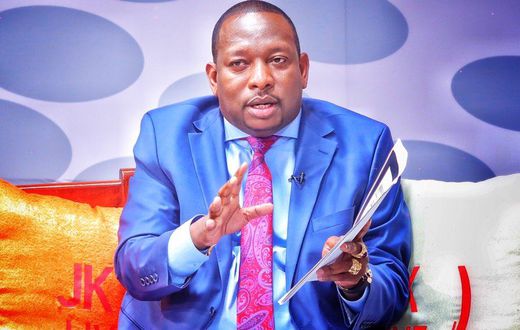 Mike Sonko and Juliani and Lillian Nganga