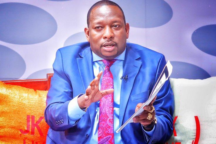 Mike Sonko and Juliani and Lillian Nganga