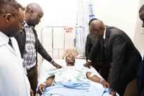 Deputy President Visits Victims of Dusit Attack in Hospitals