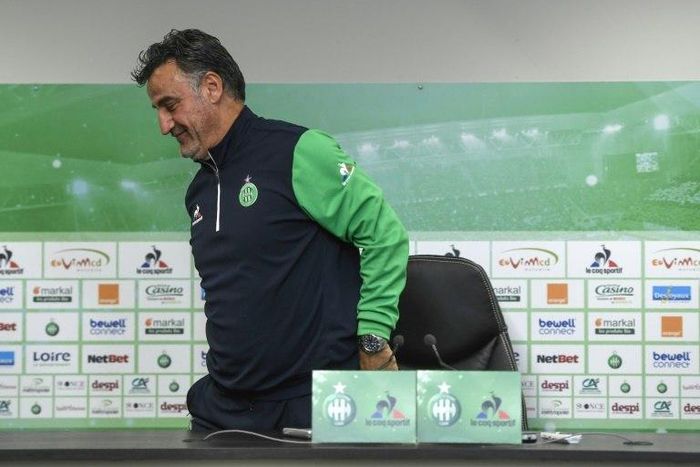 Saint-Etienne's French head coach Christophe Galtier will quit the team at the end of the season
