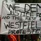 People demonstrate in Banjul following the death in custody of a senior figure in Gambia's main opposition