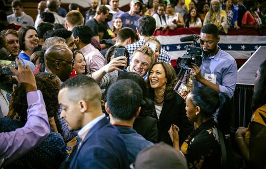 Kamala Harris Raised $12 Million in First Quarter for 2020 Bid, Her Campaign Says