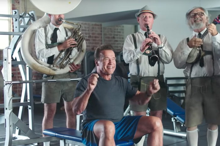 Arnold and LeBron Have the Weirdest Gym Feud