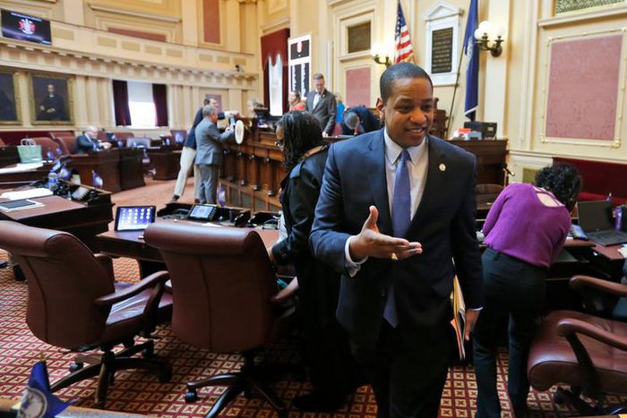 Justin Fairfax compares himself to lynching victims in speech to Virginia senators