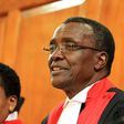 CJ David Maraga during a past hearing at the Supreme Court (Twitter)