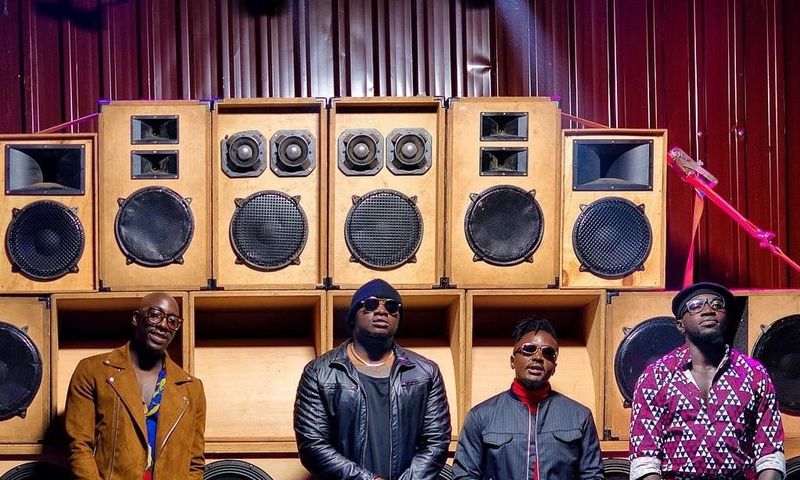 Khaligraph Jones with Sauti Sol