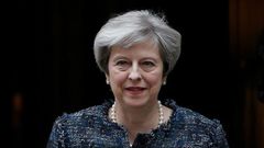 British Prime Minister Theresa May.