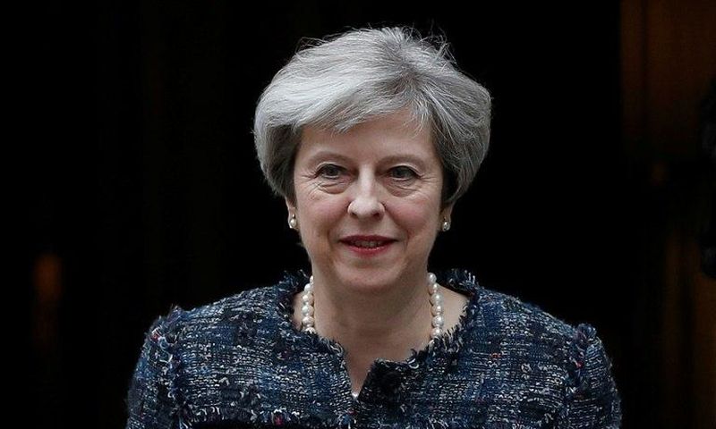 British Prime Minister Theresa May.
