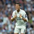 Real Madrid's Portuguese striker Cristiano Ronaldo gestures during the UEFA Champions League quarter-final match against Bayern Munich at the Santiago Bernabeu stadium in Madrid on April 18, 2017