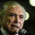 Brazil's President Michel Temer delivers a speech in Rio de Janeiro on April 4, 2017