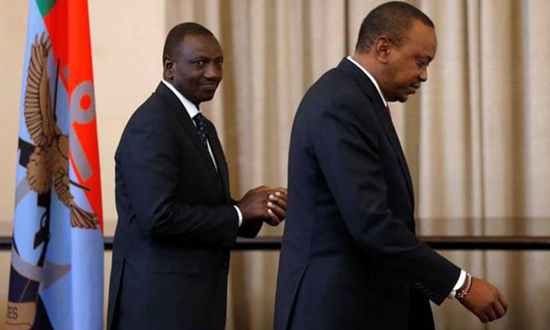 President Uhuru Kenyatta and Deputy President William Ruto