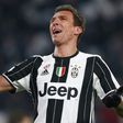 Juventus' forward Mario Mandzukic reacts during the Italian Serie A football match against Empoli on February 25, 2017