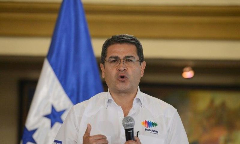 Leonel Rivera Maradiaga implicated Honduras' current president Juan Orlando Hernandez (pictured) in bribes and dealings with his cartel