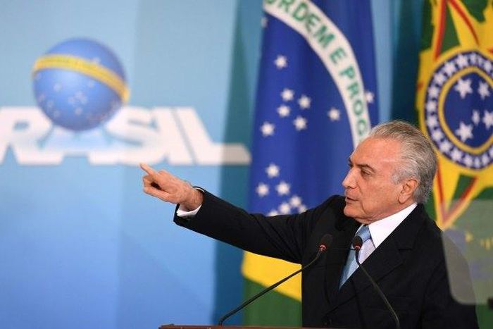 President Michel Temer is hoping improving economic data will give him a lifeline as he tries to fend off a huge corruption scandal
