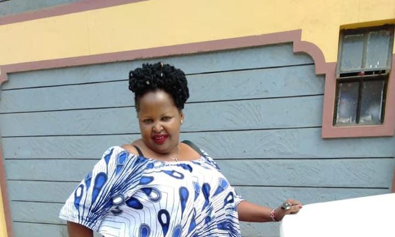 The late Mary Wambui. Police believe she was killed by her husband's lover Judy Wangui
