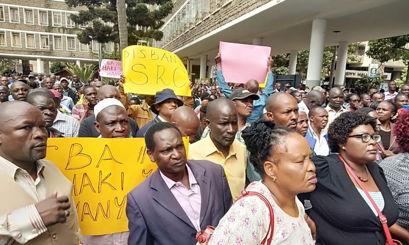 Nairobi County workers go on strike