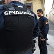 Gendarmes stand guard in a street of Marseillan in southern France, on February 10, 2017, where suspects believed to be involved in plotting an attack were arrested by French anti-terrorist police
