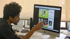 Bangladeshi architect Suhas Nahian, who owns an architecture firm, said he drew the digital painting as a student in 2013