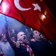 Supporters of President Recep Tayyip Erdogan rally in Istanbul's Taksim Square in July 2016 following a failed coup