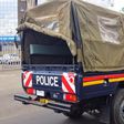 A Kenya Police vehicle
