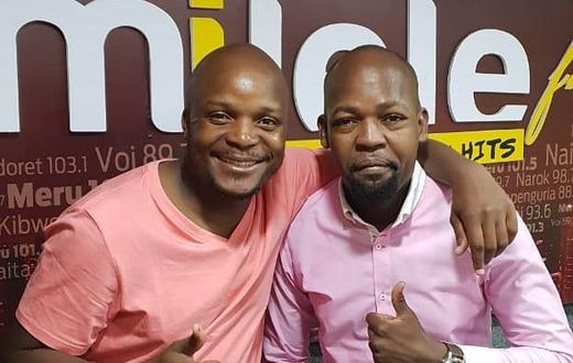 Jalang'o and Mwakideu (Instagram)