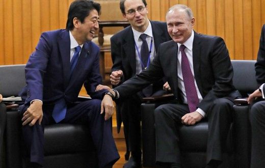 Vladimir Putin and Shinzo Abe are hoping to turn the page on a decades-old territorial dispute