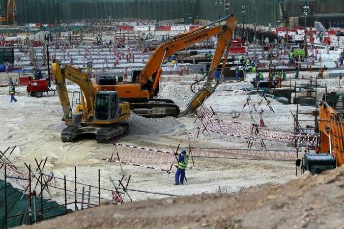 Rights groups have accused Qatar of abusing the rights of more than 5,000 workers helping to build the facilities for the Gulf state which will host the 2022 World Cup