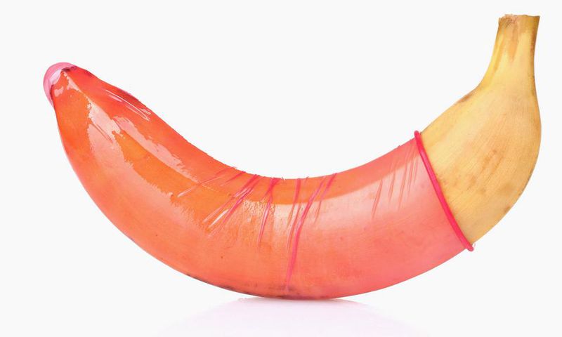 Banana with condom(Sexual Health Quarters)