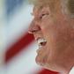 U.S. Republican presidential candidate Trump speaks at a campaign rally in Nashua