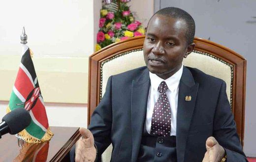 ICT CS Joe Mucheru during a past interview