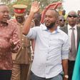 President Uhuru Kenyatta and Mombasa Governor Hassan Joho