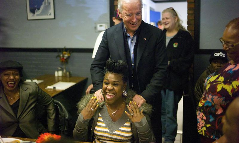 Biden's Tactile Style Finds Cold Shoulders in the Era of #MeToo