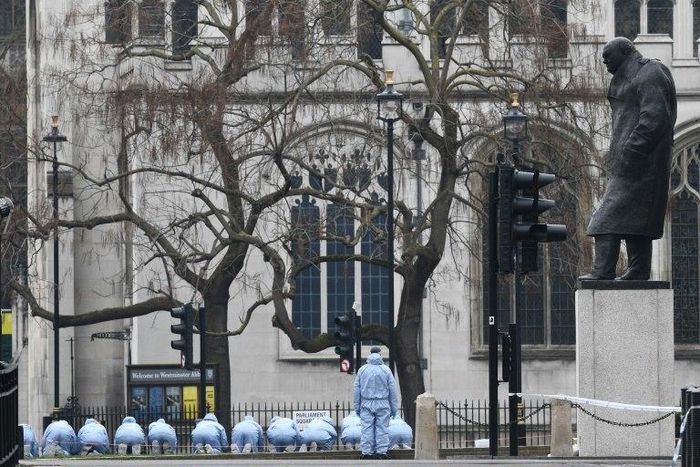 Forensic experts are combing every inch of the area for evidence