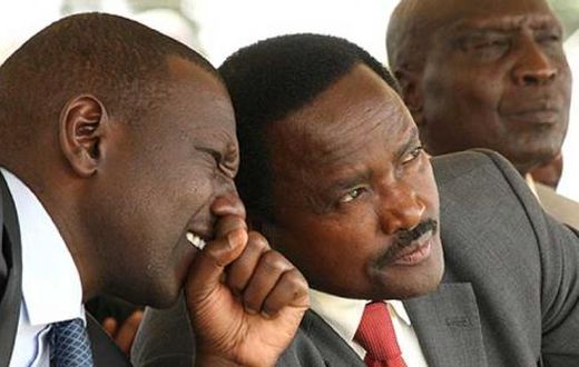 Deputy President William Ruto and Wiper leader Kalonzo Musyoka