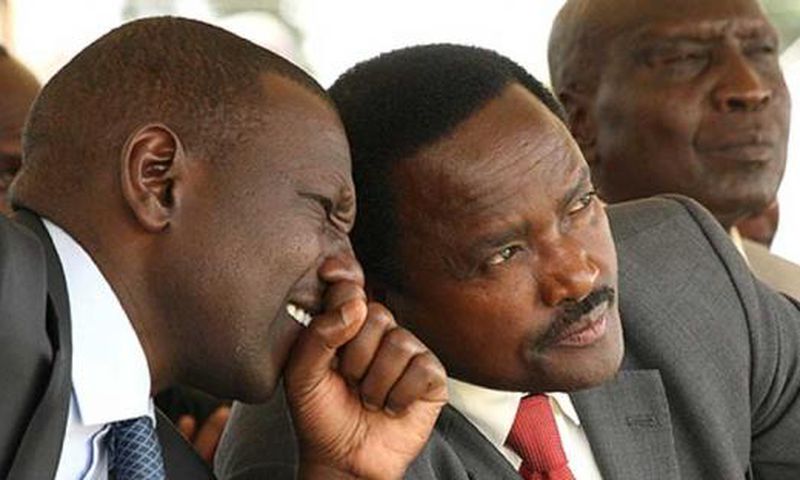 Deputy President William Ruto and Wiper leader Kalonzo Musyoka