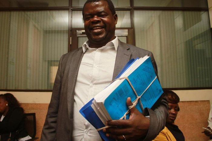Human Rights activist Okiya Omtatah. Omtatah moved to court to quash presidents move on police reforms.